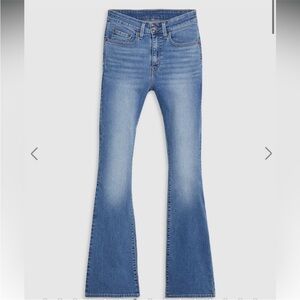 ✨$35✨NWT•Levi’s Womens 726 High Rise Flare Jeans Eternal Indigo W29 L32